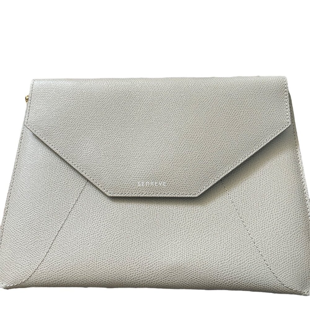 NWT Senreve MINI ENVELOPE SLEEVE Sand